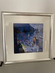 Framed Signed Limited Edition Print "Hell's Mouth" by Artist Tony Allain 95/195