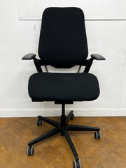 SAVO S3 Black Cloth Swivel Chair