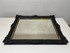 Vintage Bespoke Black & Gold Mirror with Floral Relief on the Frame manufactured by John Tanous Ltd