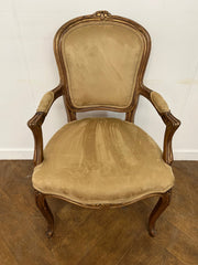Antique Style French Salon Style Armchair