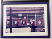 A Set of 3 x Original Colour Photos of Graffiti Art "Che Guevara" Memorabilia