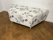 Used Hitch Mylius Floral Pattern Hexagon Stool Reception/Breakout Seating