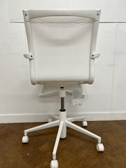 Alias 434 Rollingframe 44 Swivel Chair in White Mesh