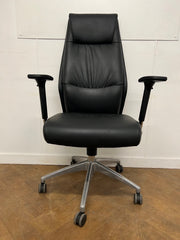 Used Executive Faux leather Swivel Chair
