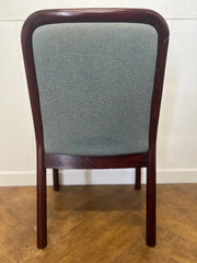 Used Vintage Verco Rosewood Meeting/Boardroom 4 Legged Armed Chair (2001)