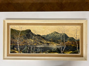 Mynydd Mawr from Llyn-y-Gadair Oil Painting by Charles Wyatt Warren ( Welsh 1908-1993)