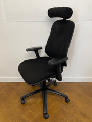 Used Hoganas +561 Ergonomic Office Swivel Chair with Headrest