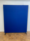 Used Sven Christensen Freestanding Dark Blue Cloth Floor Screens/Room Dividers 1820mmh x 1600mmw