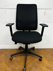 OCEE Absolute Black Mesh Task Chair