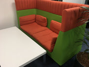 Used Allermuir Haven HA202HR 2 X Seat Sofa with Headrest.