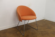 Used Gresham Orange Tub Chairs