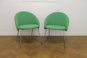 Used Gresham Green Tub Chairs x 2