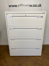 Used Flexiform 4 Drawer Lateral Filing Cabinet