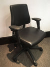 Used Black Leather BMA Axia Executive/Managers chair