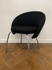 Used OCEE Design Venus 3 Tub Chair on 4 x Chrome Curved Legs