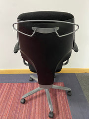 Used Giroflex G64 Black Cloth Operator/Swivel Chair