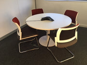 Used EDGE DESIGN Orange/Grey Meeting Chairs