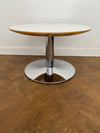 Used White Allermuir Circular Coffee Table