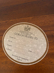 Vintage Gordon Russell Rosewood Rectangular Coffee Table