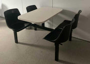 Used Canteen Beam Seating White