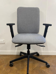 Used Senator Torason Operator/Swivel Chair Grey Fabric