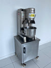 Used Hobart HSM20 Dough Mixer on stand with 3 x Attachments and Bowl.