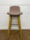 Orangebox Cubb 13 Bar Stool with Wooden Legs