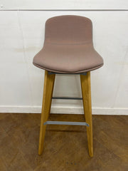 Orangebox Cubb 13 Bar Stool with Wooden Legs