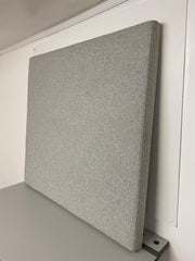 Grey Cloth Sound Diffuser Wall Panel