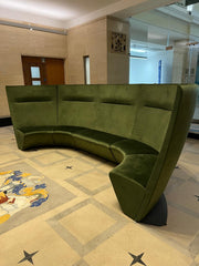 Boss Design Atom Curved Modular Reception/Breakout Sofa