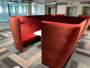 Boss Design Atom Booth (Seats 4-6)