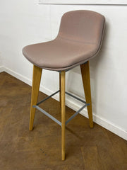 Orangebox Cubb 13 Bar Stool with Wooden Legs