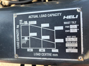 HELI Gas Forklift Truck Model HFG30C
