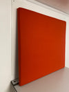 Orange Cloth Sound Diffuser Wall Panel