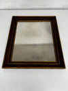 Antique Victorian Mirror with Gilt trim and Mercury/Silvered Glass