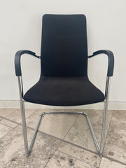 Used Kusch & Co Ona Plaza Chrome Cantilever Meeting/Boardroom Chair