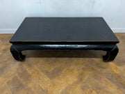 Antique Chinese Black Low Coffee Table