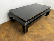 Antique Chinese Black Low Coffee Table