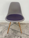 Used Original Vitra DSW Chair with Lilac Fabric Seat