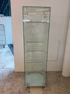 Used Glass Display Cabinet 1800mmh x 400mmw x 400mmd