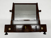 Antique Georgian Mahogany Dressing Table Mirror