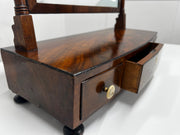 Antique Georgian Mahogany Dressing Table Mirror