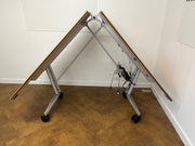 Used Wilkhahn Beech Laminate 2600mm x 900mm Folding Meeting Table