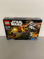 LEGO STAR WARS " SCOUT TROOPER + SPEEDER BIKE 75532