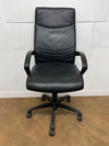 Senator Black Leather Executive/Boardroom/Mangers Chair Model F4311AS