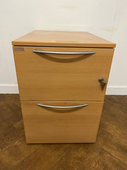 Used Project Beech 2 Drawer Filing Cabinet