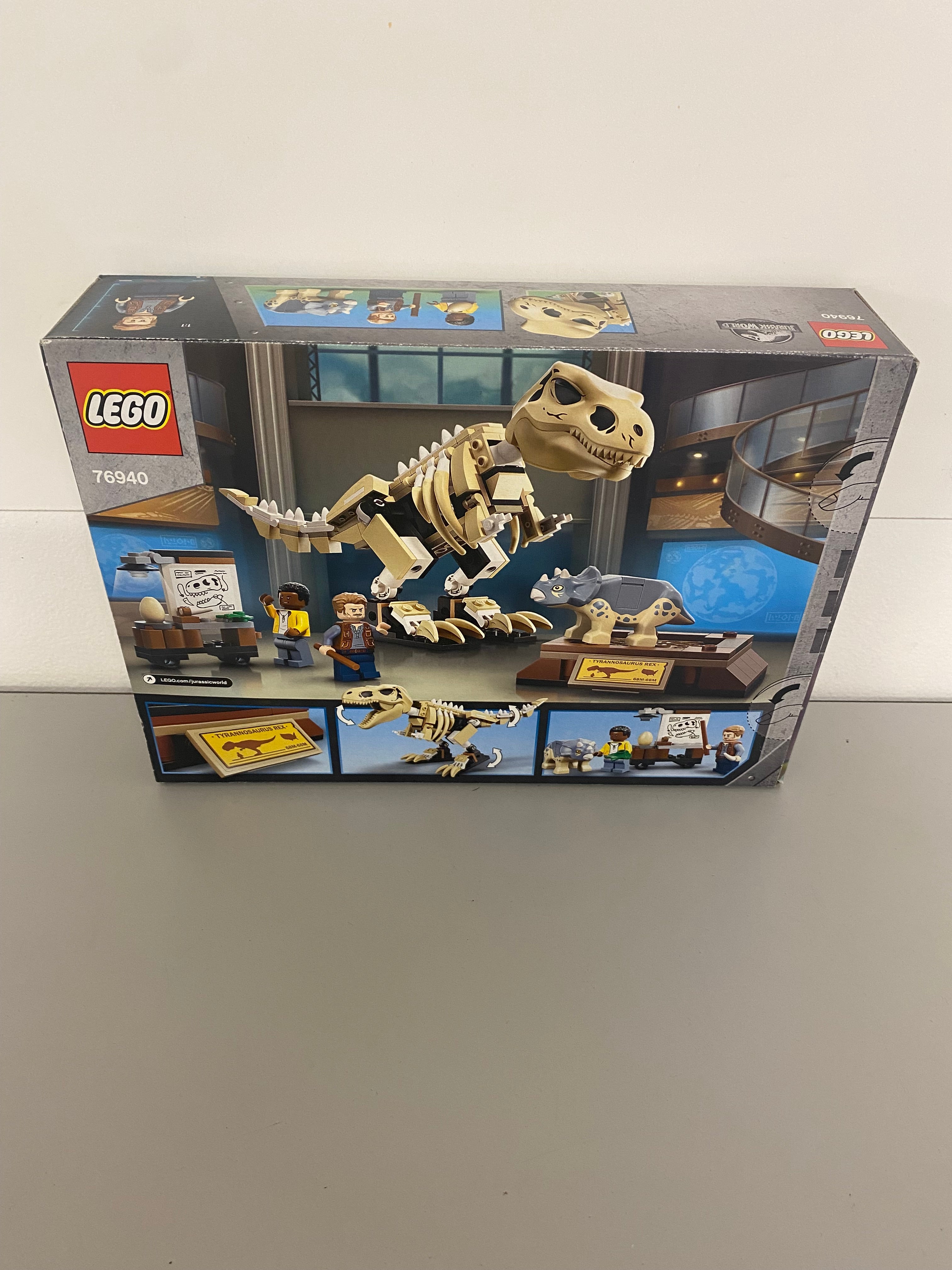 Lego Jurassic World T Rex Dinosaur Fossil Exhibition 76940 Officecw 