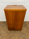 Cherry Veneer Lectern/Audio Cabinet