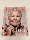 British Vogue Magazine June 2020  Judi Dench is the Cover Star!