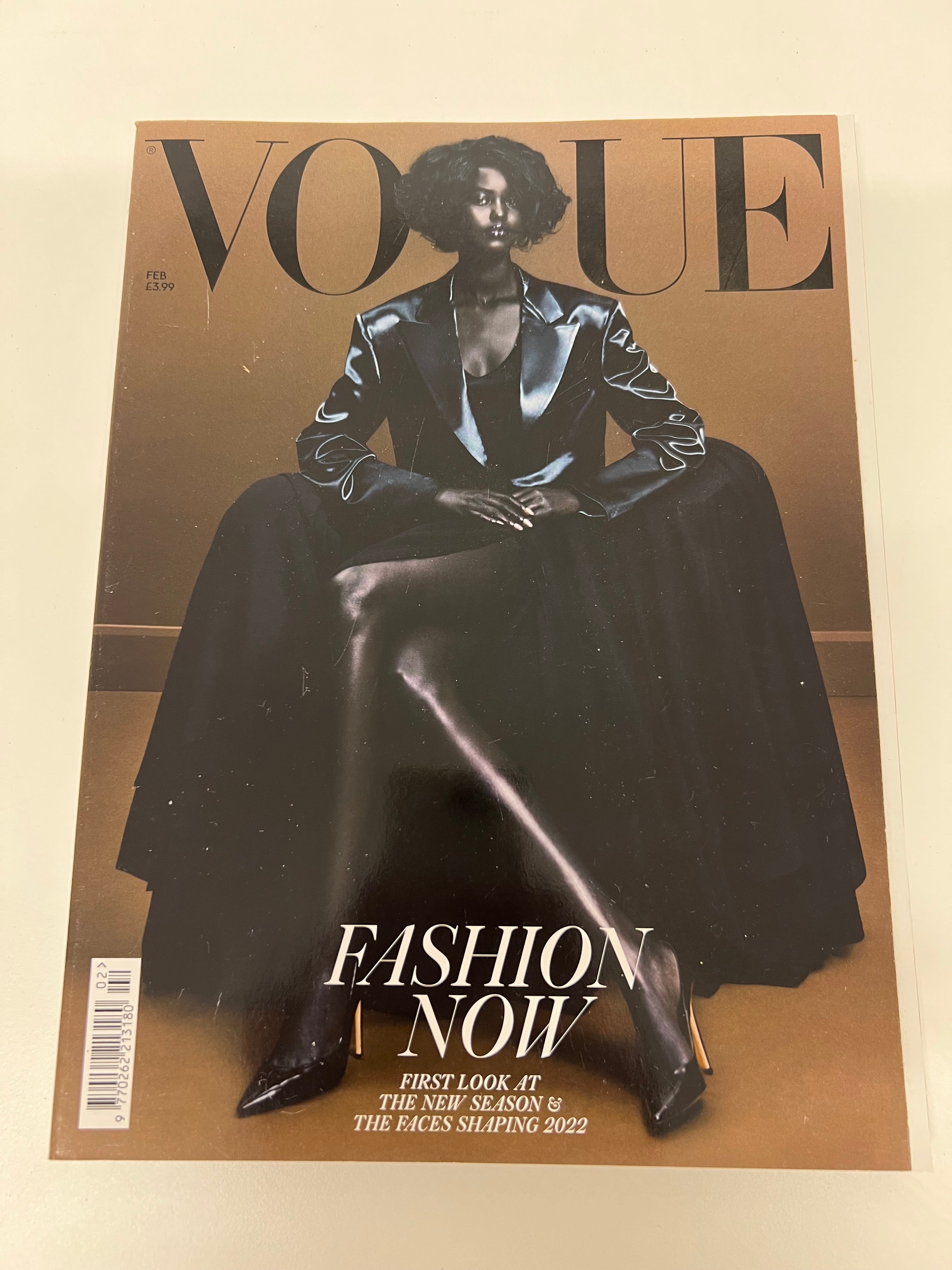 British Vogue Magazine February 2022 British Vogue's February